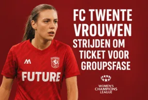 FC Twente Vrouwen strijden voor plek in Women's Champions League