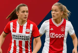 PSV Vrouwen Ajax Vrouwen Europa Cup voorronde 25/26