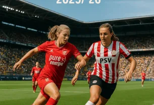 Start Eurojackpot Vrouwen Eredivisie Voetbal 25/26